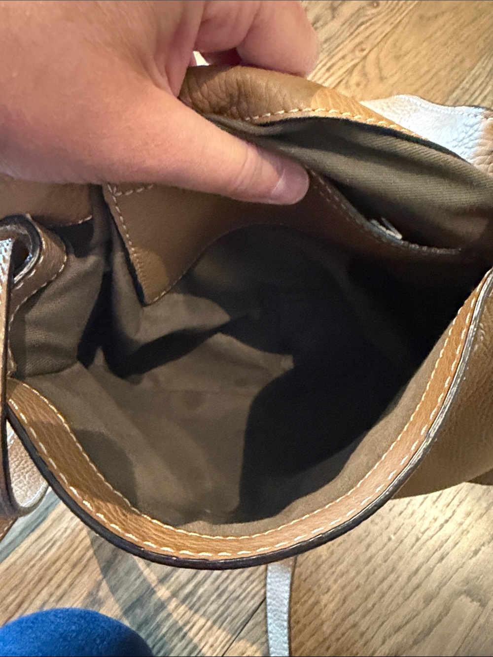 Chloe Tan Leather medium Marcie crossbody - Picture 8 of 10